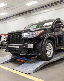 Toyota on vehicle lift | LeadCar Toyota Mankato in MANKATO MN