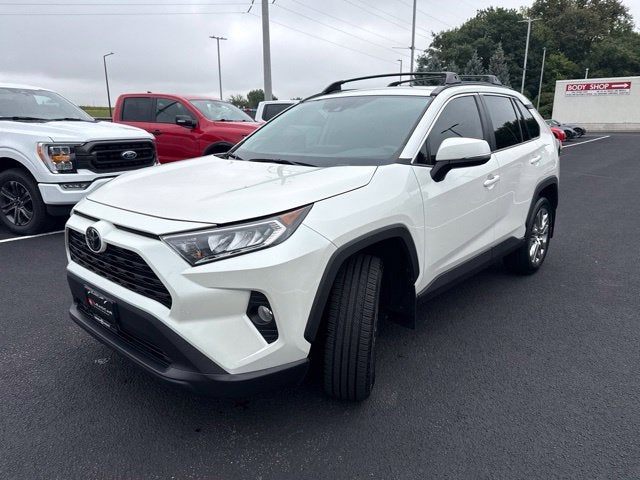 Used 2021 Toyota RAV4 XLE Premium with VIN 2T3A1RFV3MW224633 for sale in Mankato, Minnesota