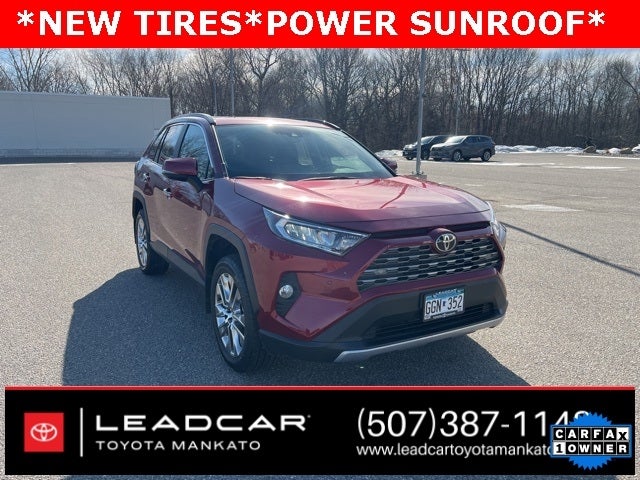Used 2021 Toyota RAV4 Limited with VIN 2T3N1RFV3MW193028 for sale in Mankato, Minnesota