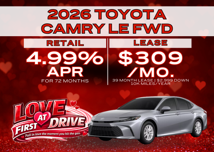 2026 TOYOTA CAMRY LE