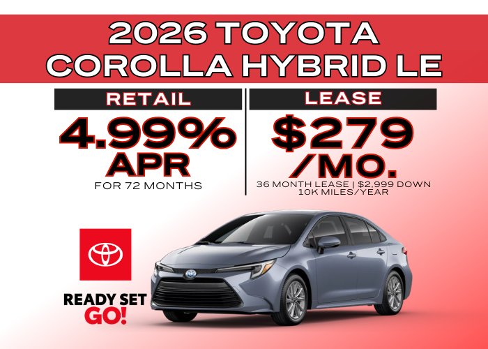 2026 TOYOTA COROLLA HYBRID
