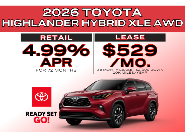 2026 TOYOTA HIGHLANDER HYBRID