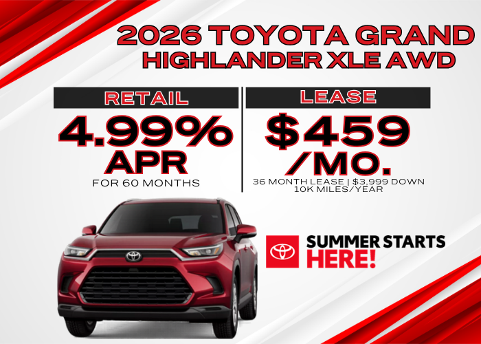 Toyota Grand Highlander XLE AWD