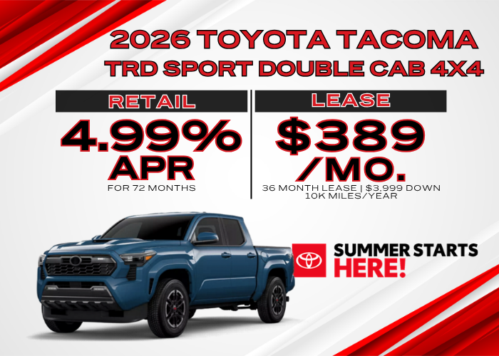 2026 Toyota Tacoma TRD Sport