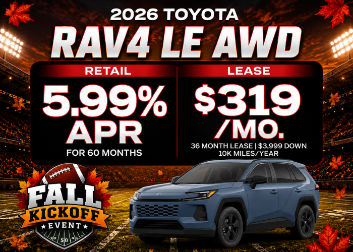 2026 TOYOTA RAV4 LE AWD
