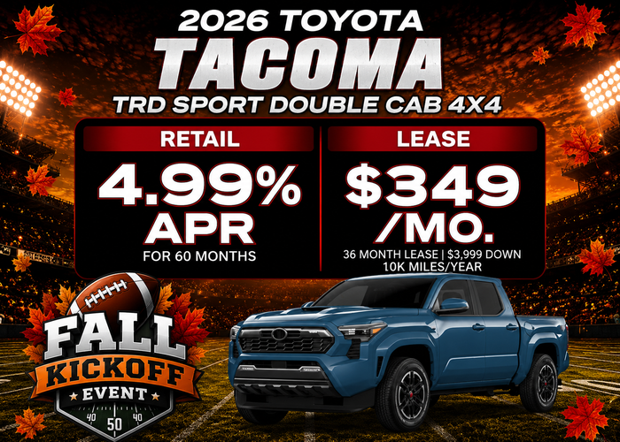 2026 Toyota Tacoma TRD Sport