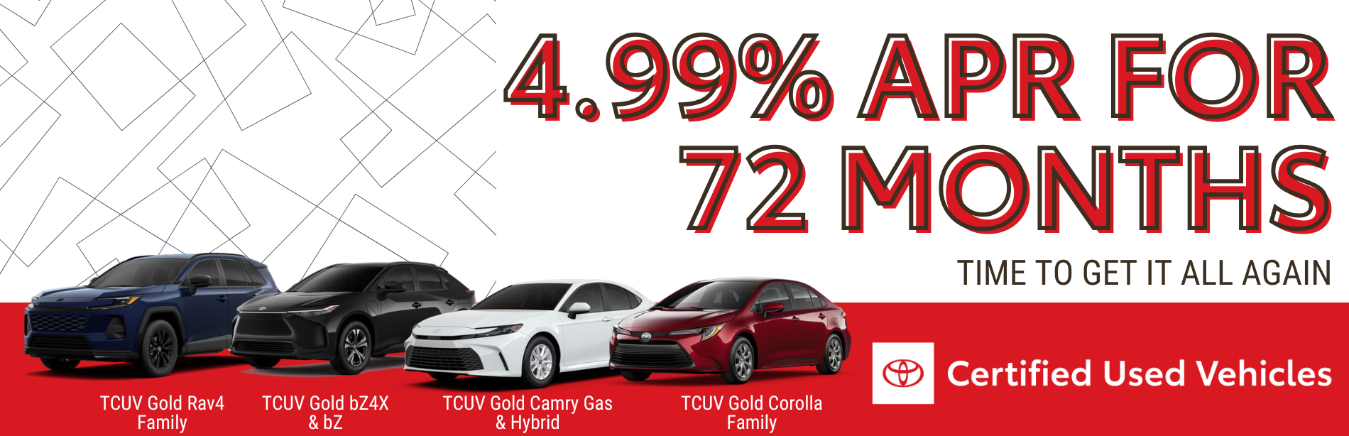 Toyota Certified Specials